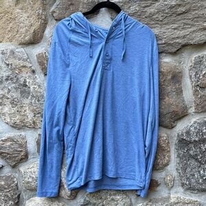 RAINFOREST Light Blue Hooded Sweatshirt
